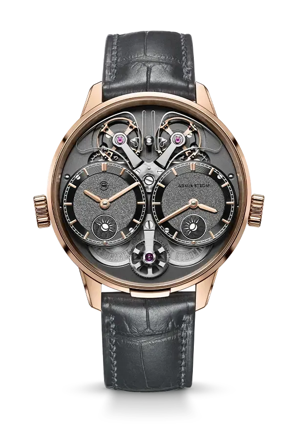 Dual Time GMT Resonance Rose Gold