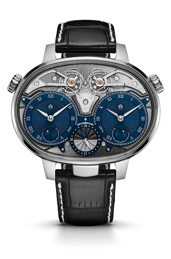 Dual Time Resonance Manufacture Edition White Gold