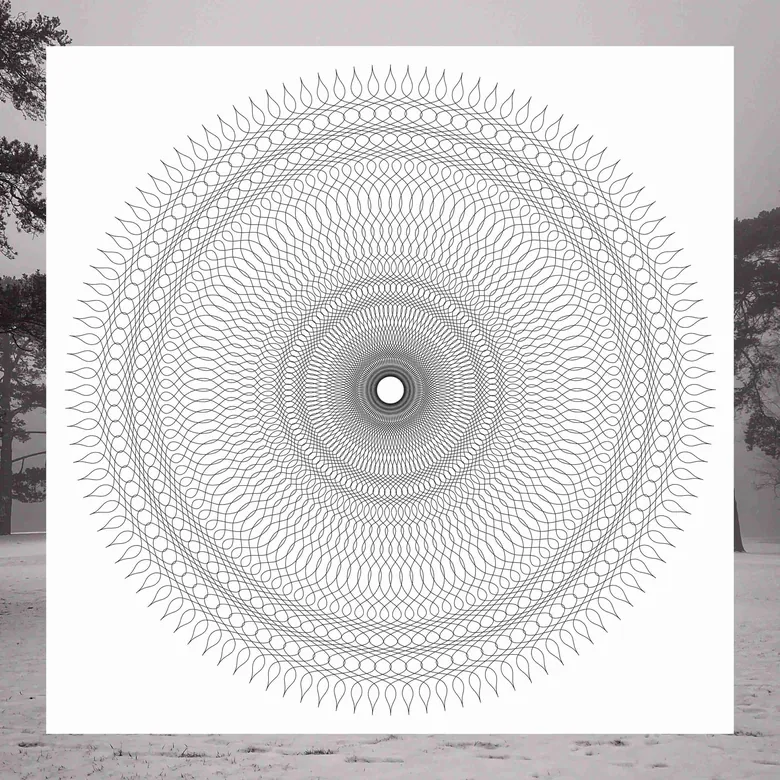 Artefkt Theta Wave Print - White