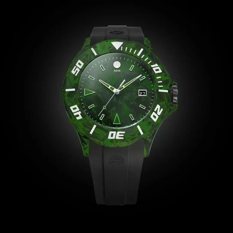 Large Green Diver Carbon