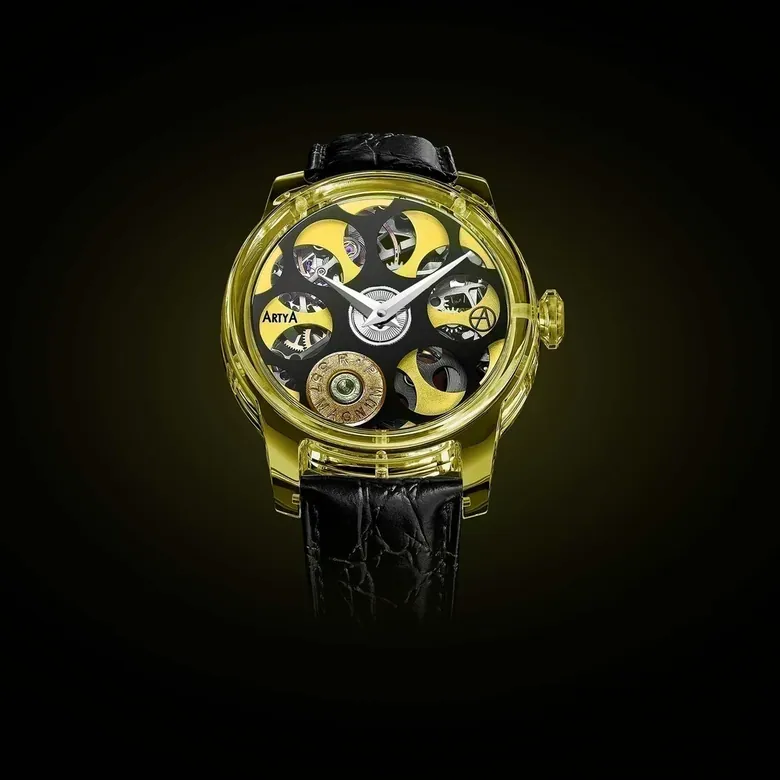 Yellow Russian Roulette NanoSaphir Chameleon