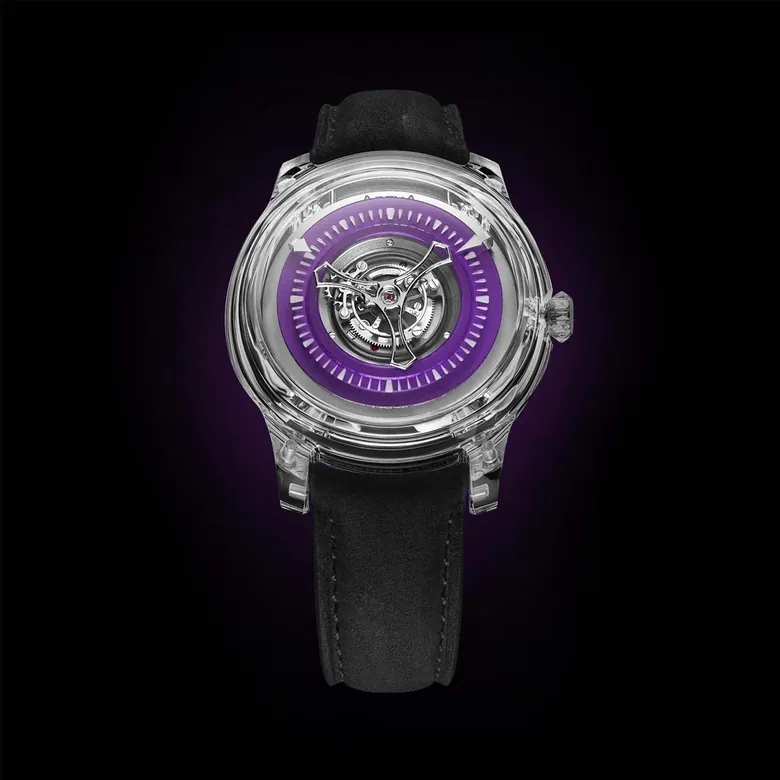 Purity Wavy Central Tourbillon Purple