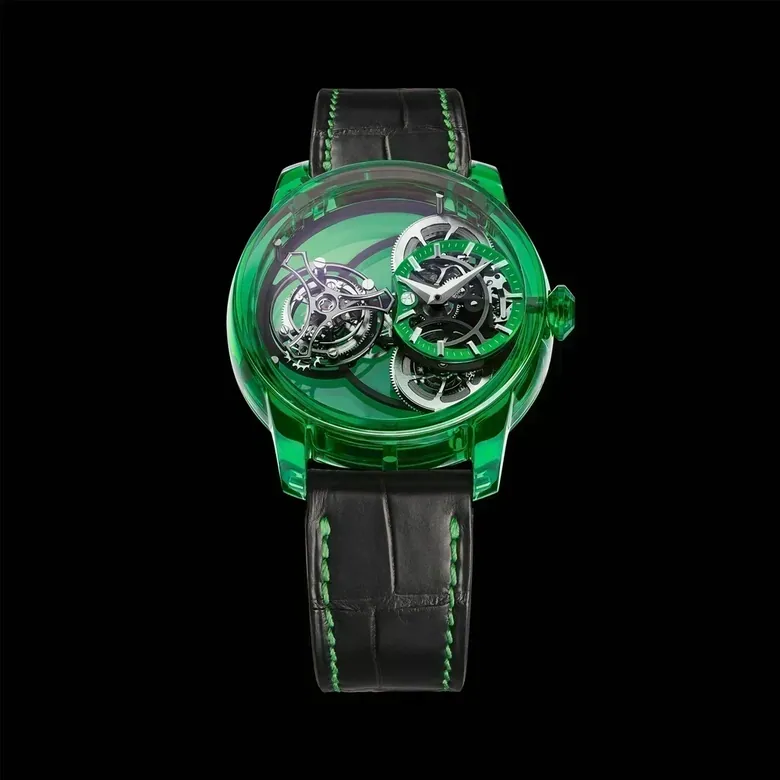 Tiny Purity Tourbillon NanoSaphir Emerald