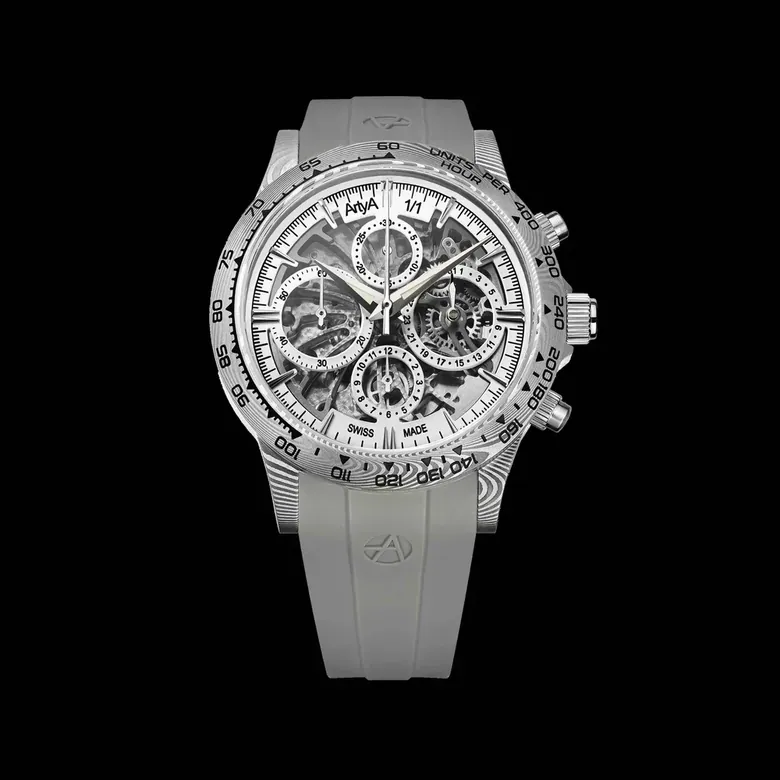 Damascus Chrono White Dial