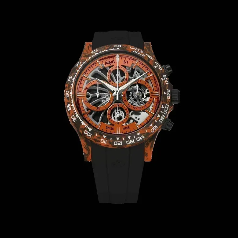 Orange Carbon Chrono