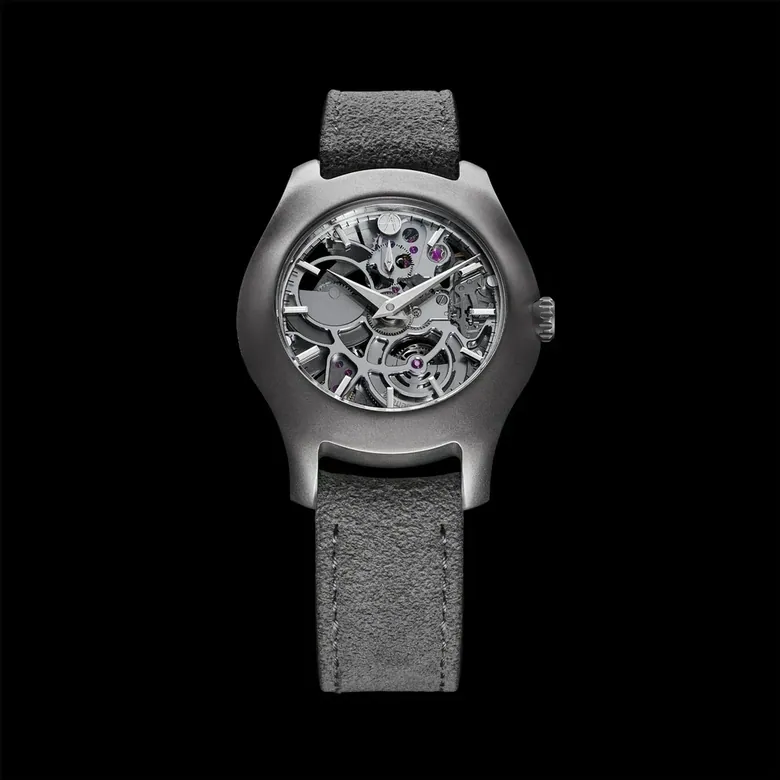 Luminity Micro-Rotor AMR-01 Titanium case & sapphire dial