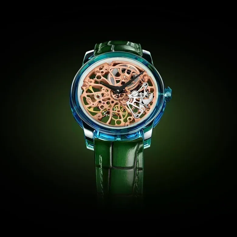 Gold Spark Chameleon Blue & Green