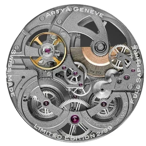 Luminity Micro-Rotor AMR-02 Sapphire case & sapphire dial