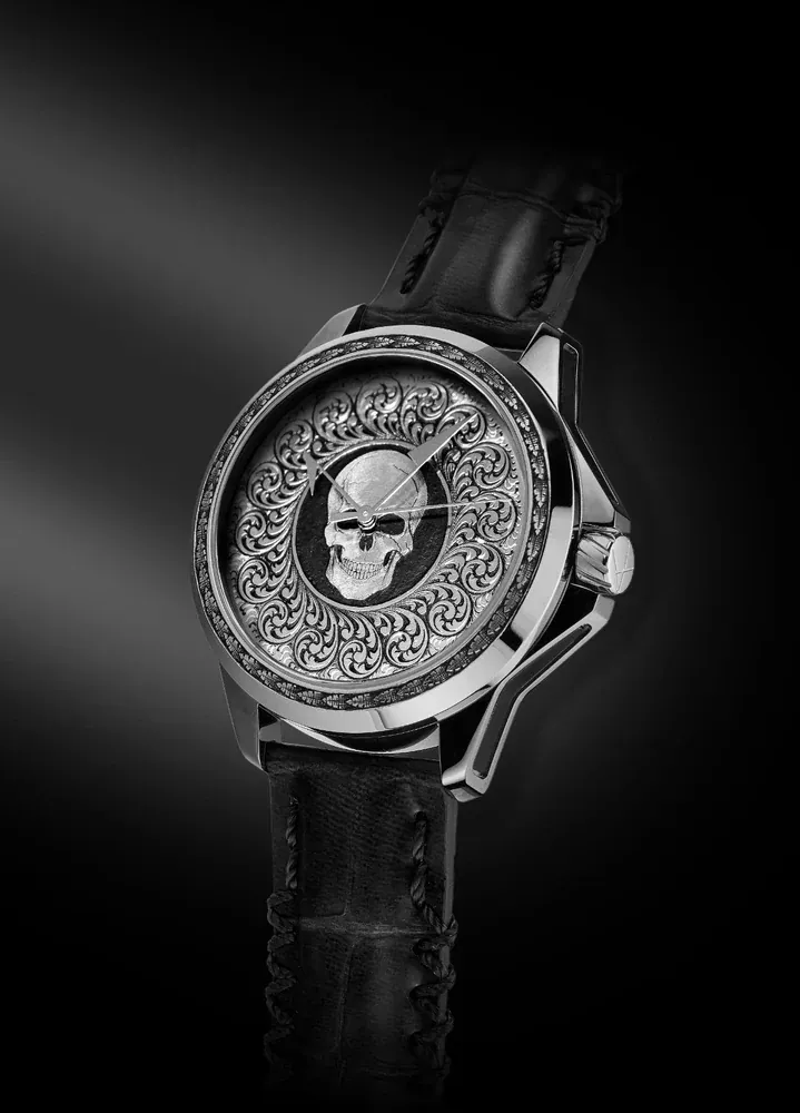 Silver skull