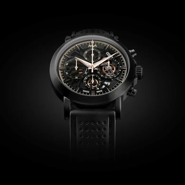 Black Steel Black Chrono III