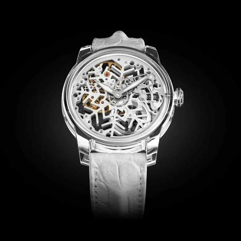 White Snowflake Sapphire