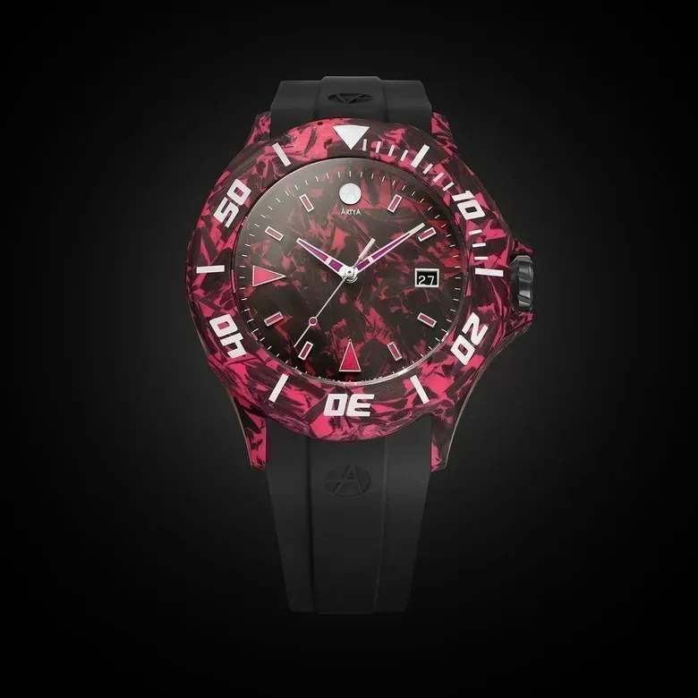 Large Pink Diver Carbon