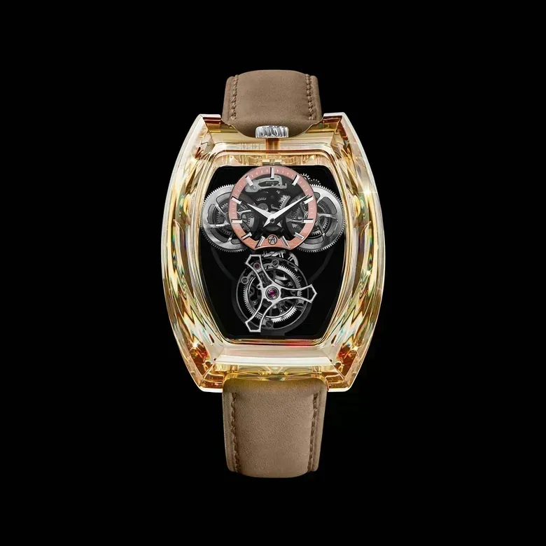 Purity Moissanite Curvy Tourbillon