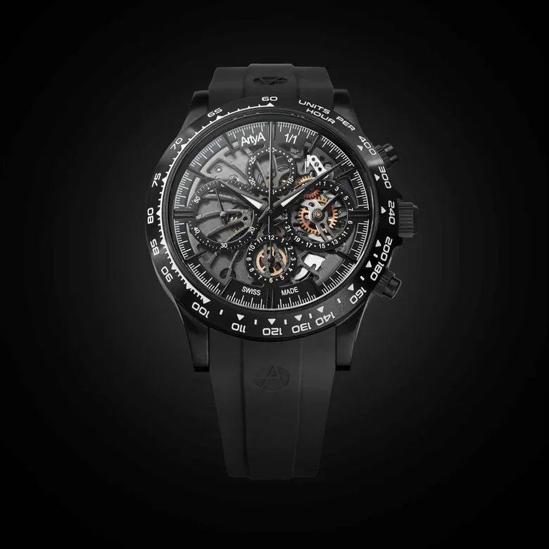 Steel Chrono Full Black