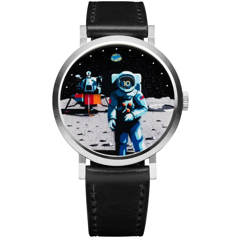 Apollo 11 Moonwalk | Asteriskwatches.com