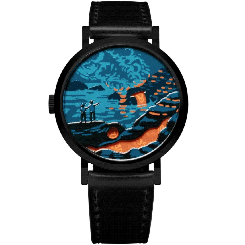 Hawaii Volcanoes Jump Hour Automatic | Asterisk Watches