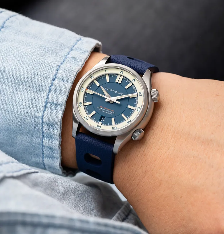 Sea Ranger M2 Blue on Strap