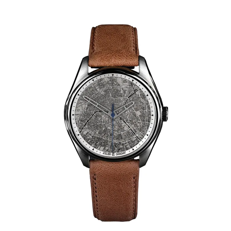 Paris Acier Seconde bleue