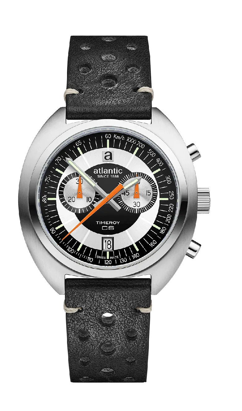 Timeroy CS Chrono Black Leather