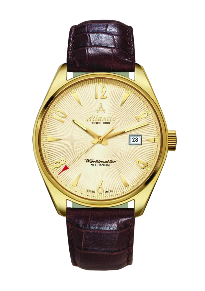 Worldmaster Art Deco Mechanical | PVD/Champagne