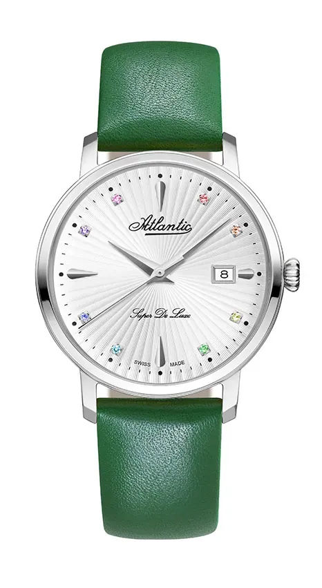 Super De Luxe Precious Stones | Green Leather