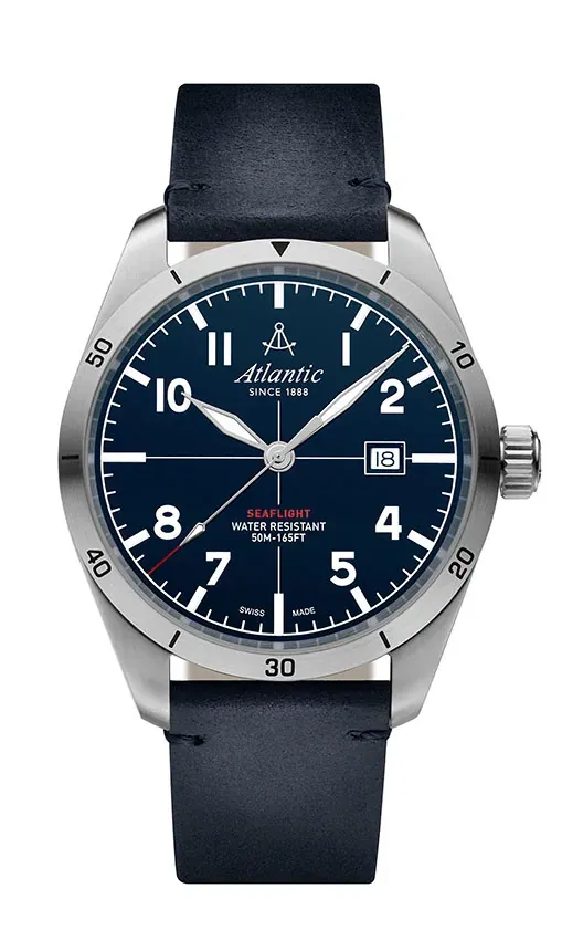 Seaflight New Edition Gents Blue Leather