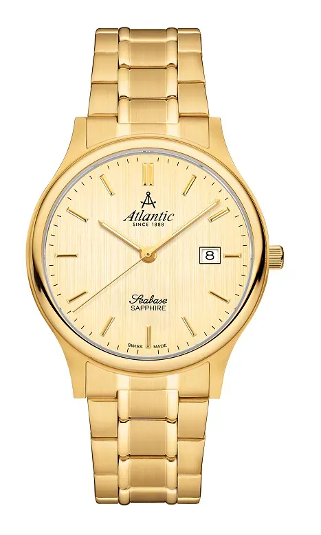 Seabase Gents Champagne Dial PVD