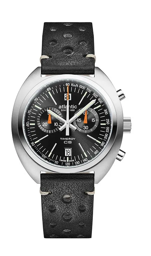 Timeroy Chrono NE | Black/Leather