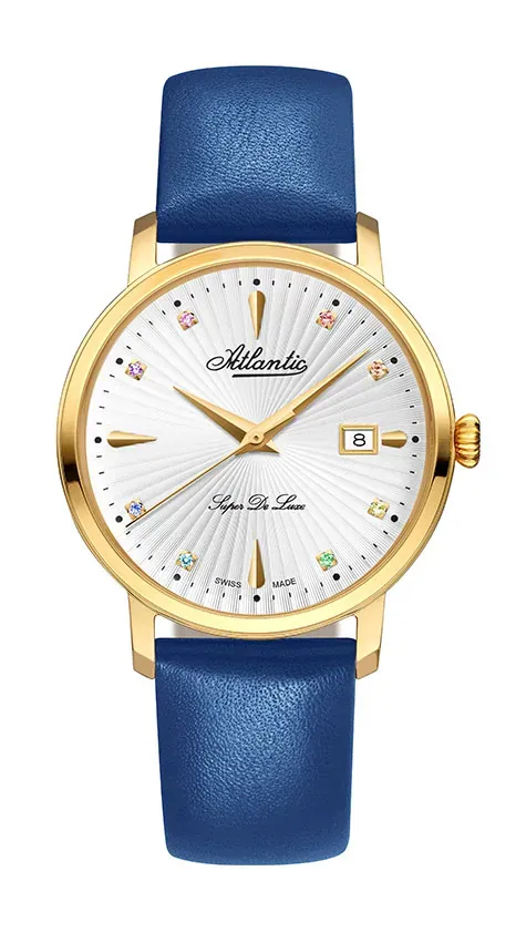Super De Luxe Precious Stones | Yellow Gold PVD Blue