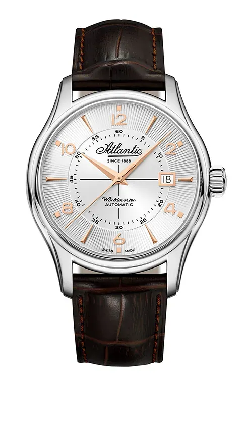Worldmaster 1888 Automatic Vintage Edition 40mm | Silver & Rose Gold