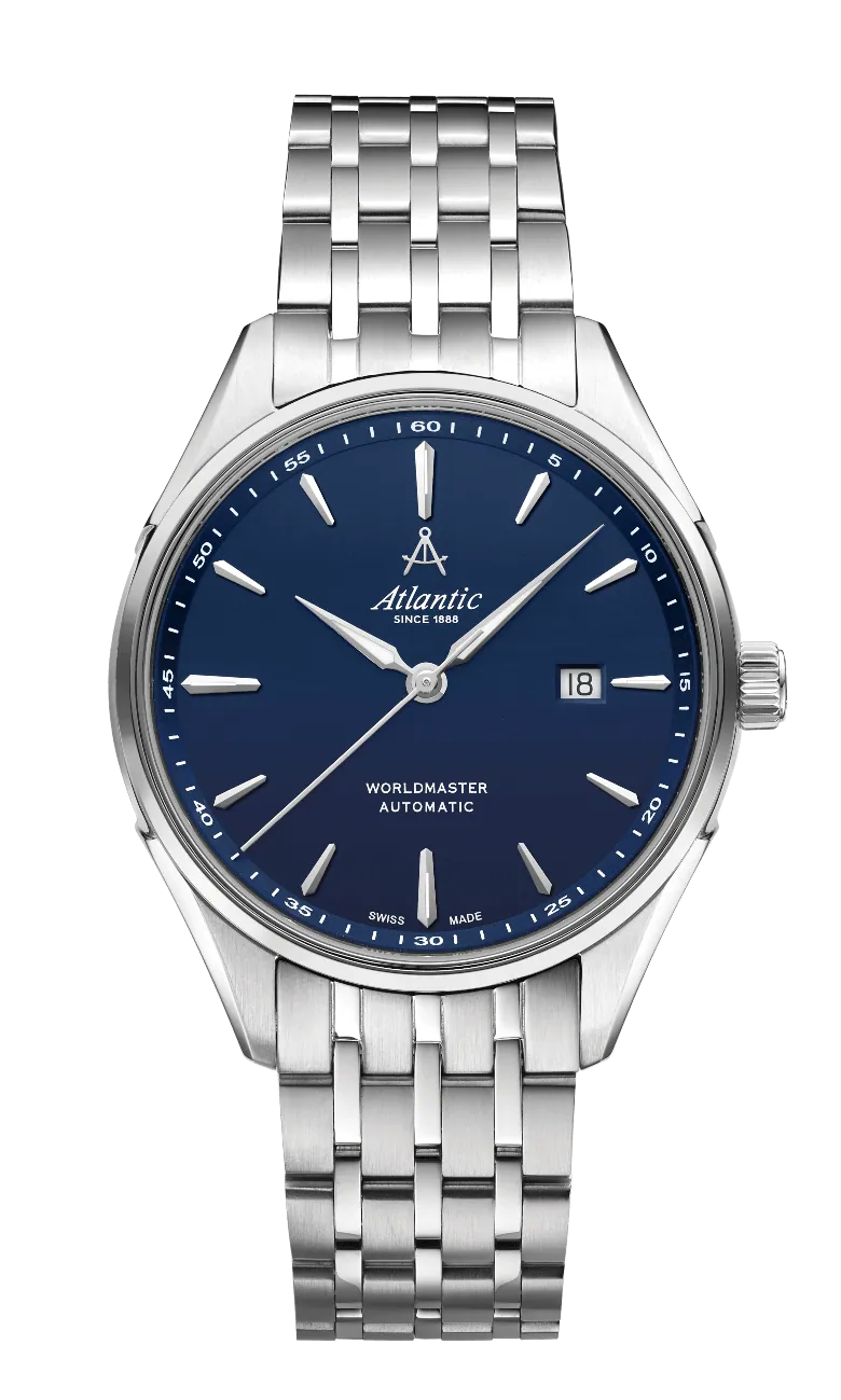 Worldmaster 1888 Automatic Blue Dial