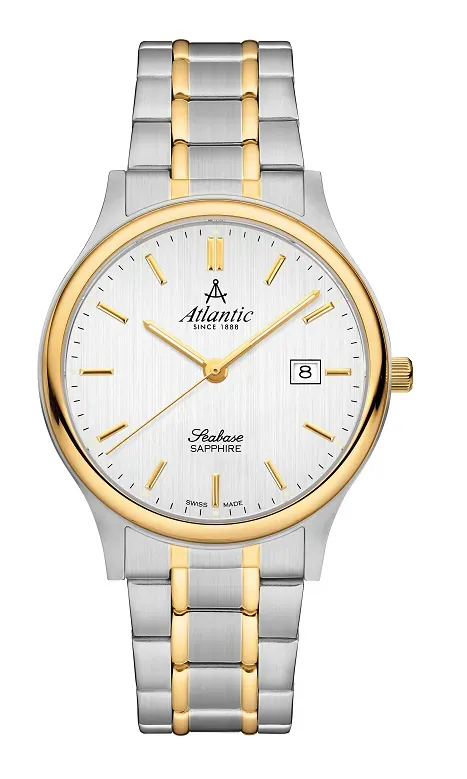Seabase Gents Silver Dial Bico