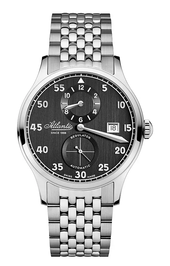 Worldmaster Heritage Regulator | Black/Stainless Steel