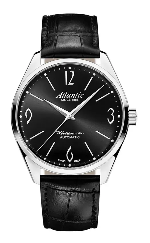 Worldmaster Art Déco Automatic | Black/Leather