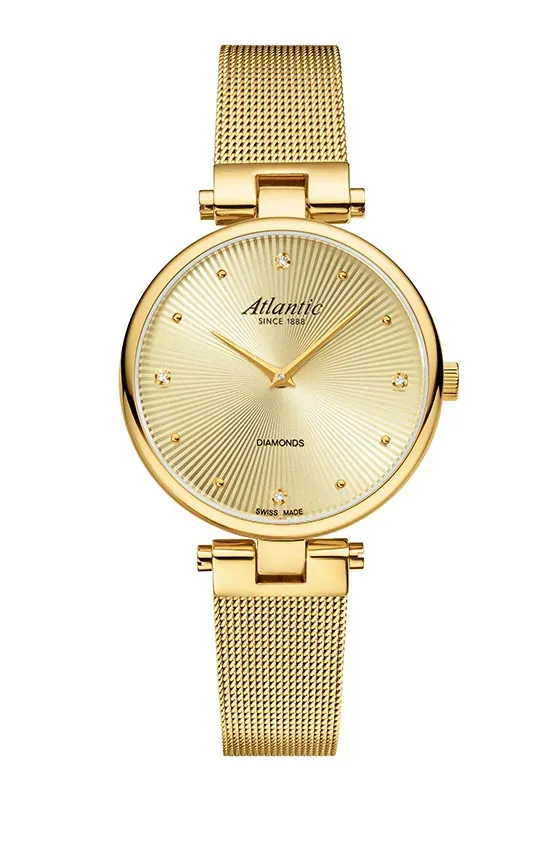 Elegance Royal Diamonds Pattern Edition | Yellow Gold PVD