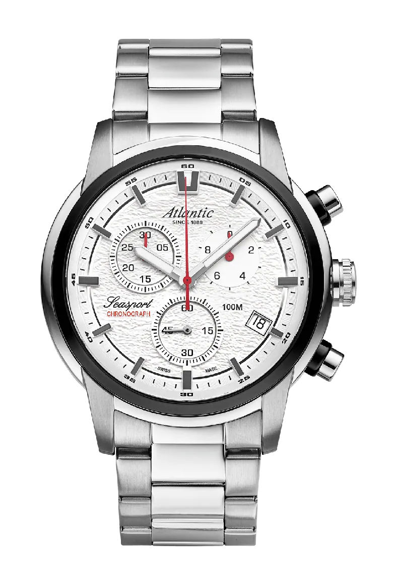 Seasport ND Chronograph White Steel