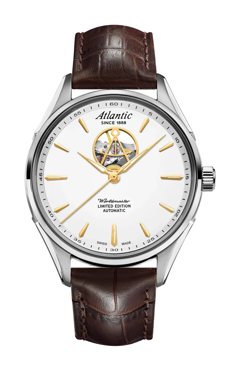 Worldmaster Open Heart Limited Edition | White with Yellow Gold Accents