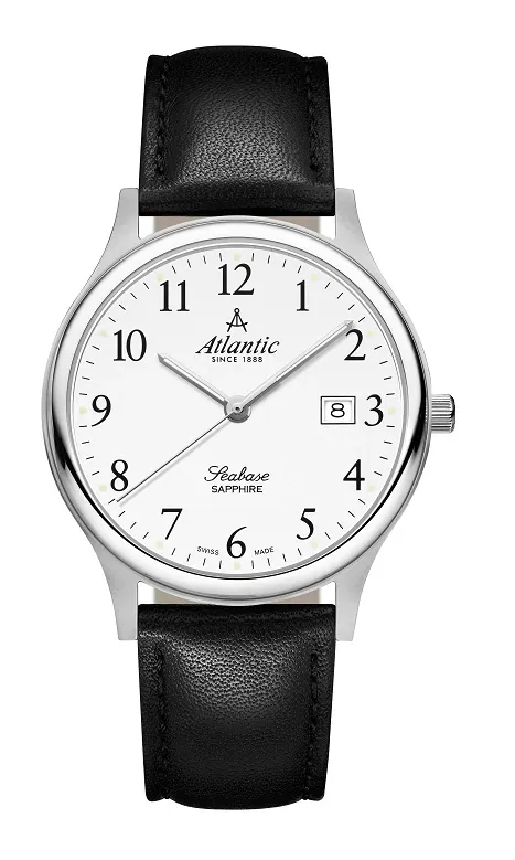 Seabase Gents White Dial with Numerals
