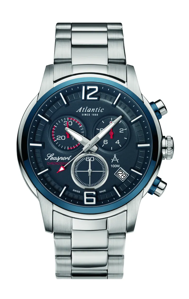 Seasport Chronograph Blue Steel