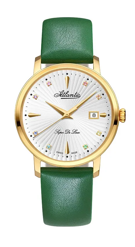 Super De Luxe Precious Stones | Yellow Gold PVD Green
