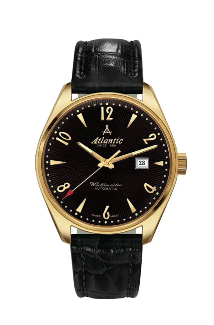 Worldmaster Art-Déco Automatic PVD Black Dial