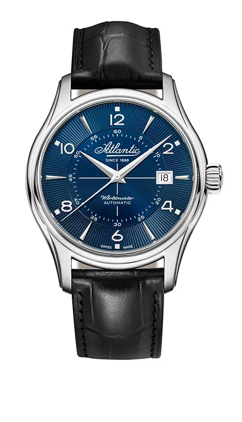 Worldmaster 1888 Automatic Vintage Edition 40mm | Blue Steel