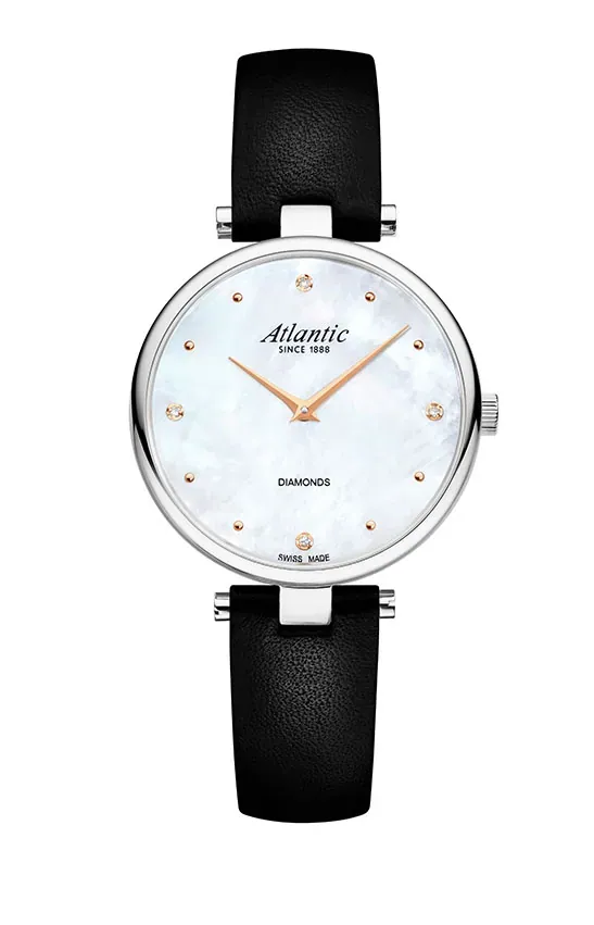 Elegance Royal Diamonds Edition | Steel/Leather