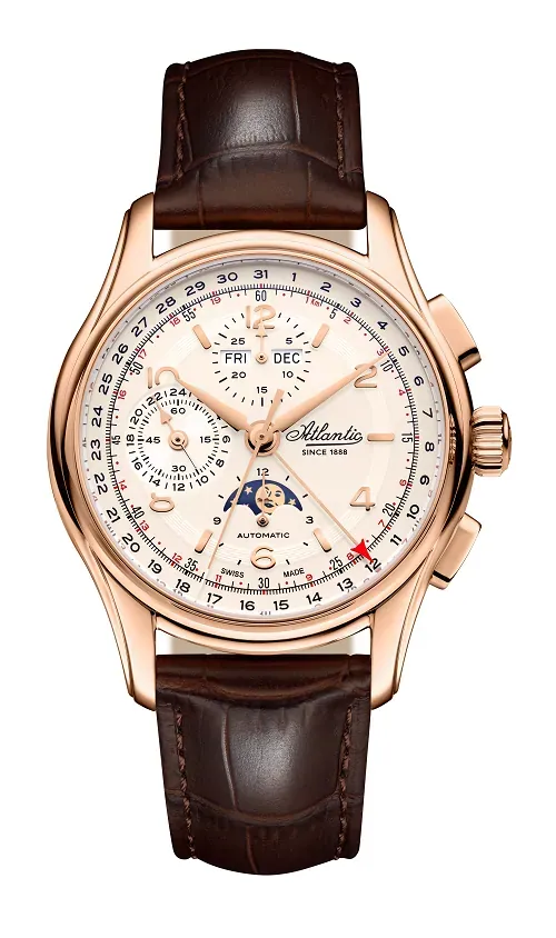 Worldmaster Automatic Moonphase Chronograph Rose Gold | Limited Edition