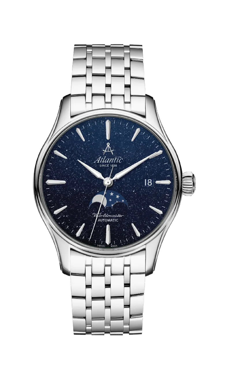 Worldmaster Automatic Moonphase Aventurine 38mm