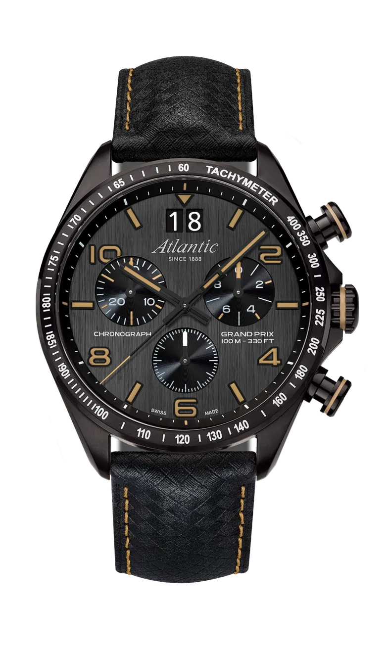 Grand Prix Quartz Chronograph | Black DLC