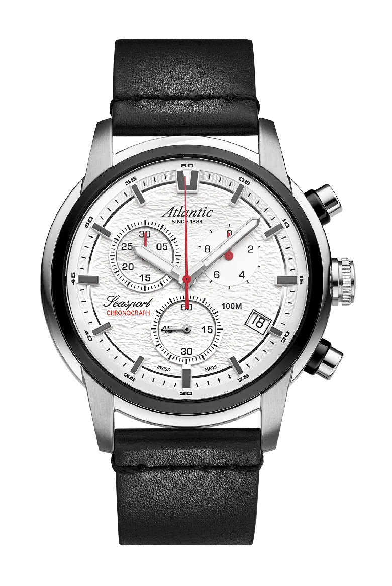 Seasport ND Chronograph White/Leather