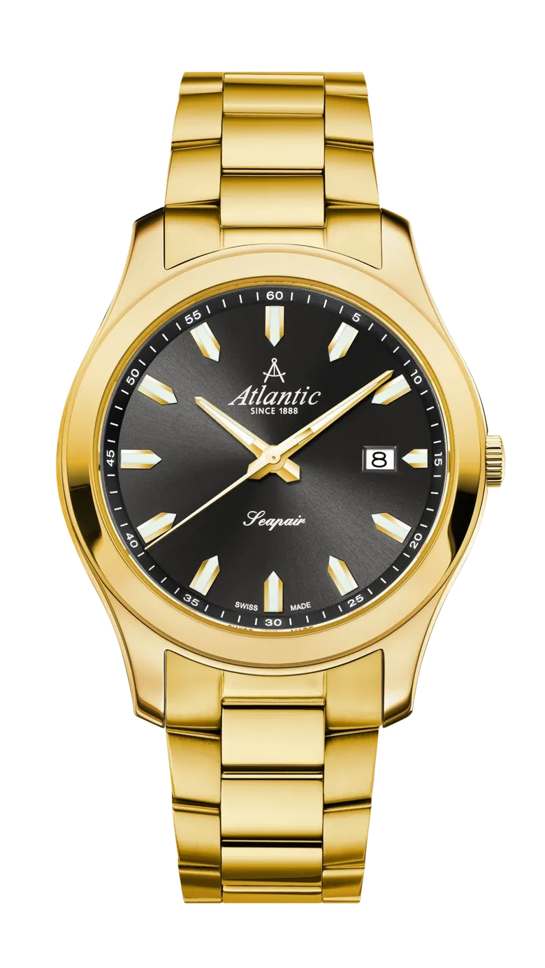 Seapair Gents Quartz | Black Yellow Gold PVD