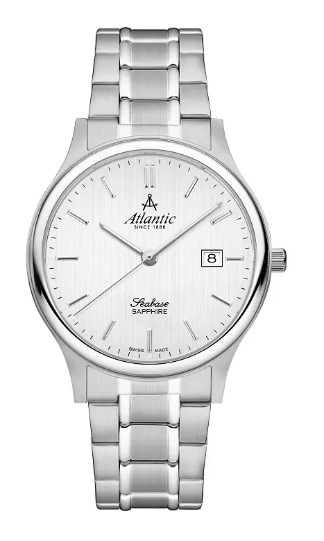 Seabase Gents Silver Dial