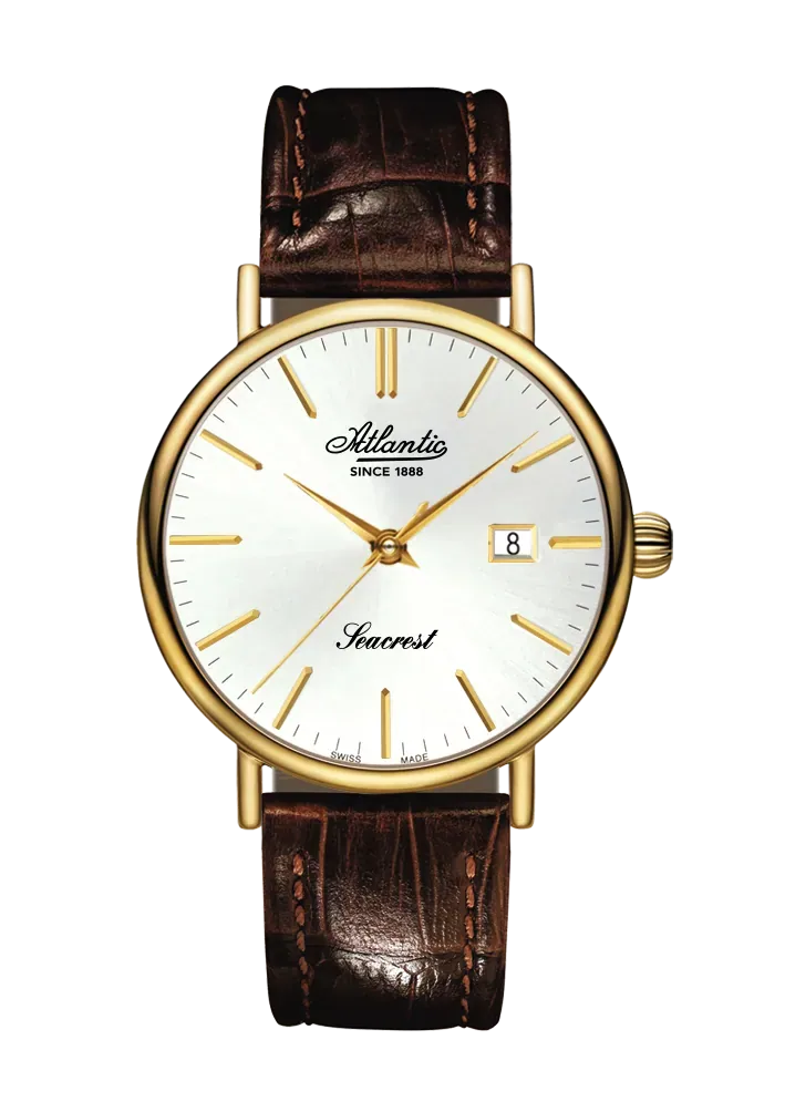 Seacrest Yellow Gold PVD with Silver Dial